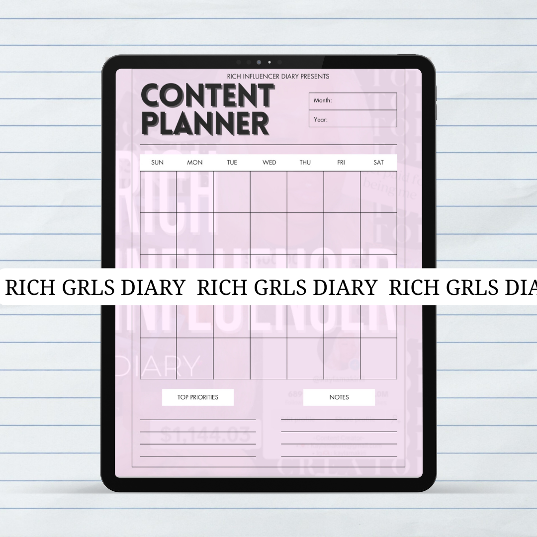 CONTENT PLANNER