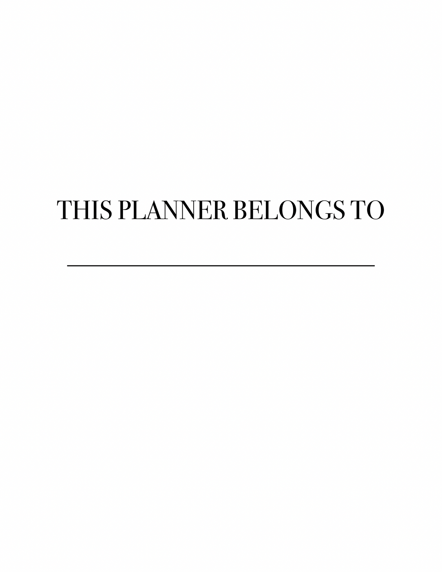 RICH GRLS PLANNER